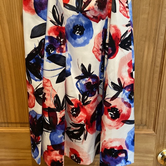 Luxe by Carmen Marc Valvo Floral Dress size 12 - Picture 6 of 6